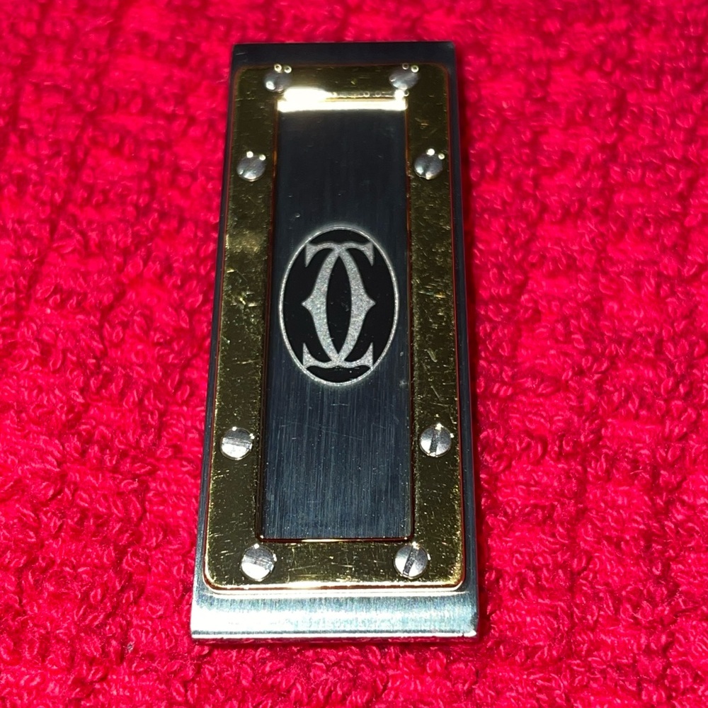 Large Santos De Cartier Money Clip